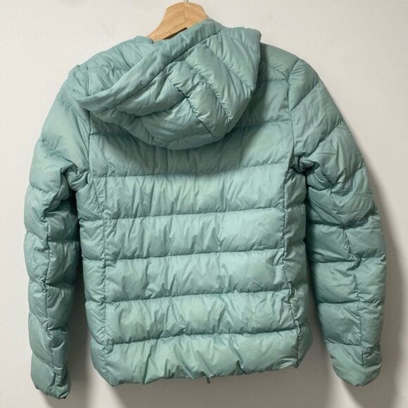 Uniqlo Ultra Light Down Jacket Light Blue Size XXS — 90% Down Fill 10% Feathers - Picture 3 of 9